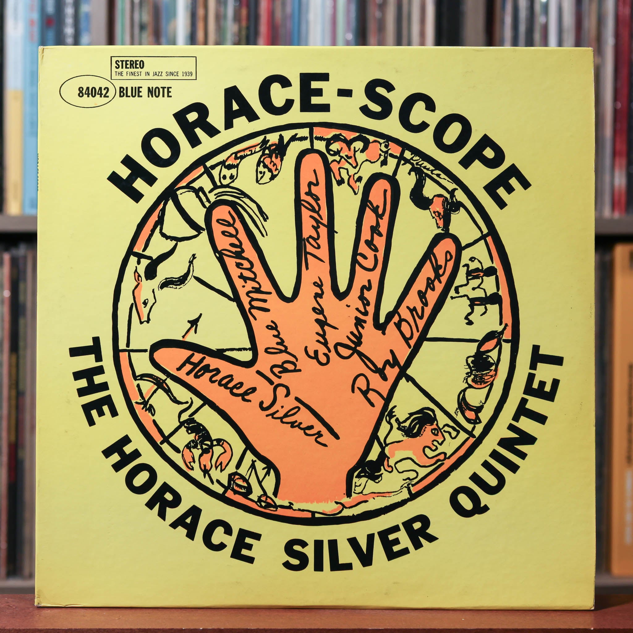 The Horace Silver Quintet - Horace-Scope - 1965 Blue Note, VG+/VG