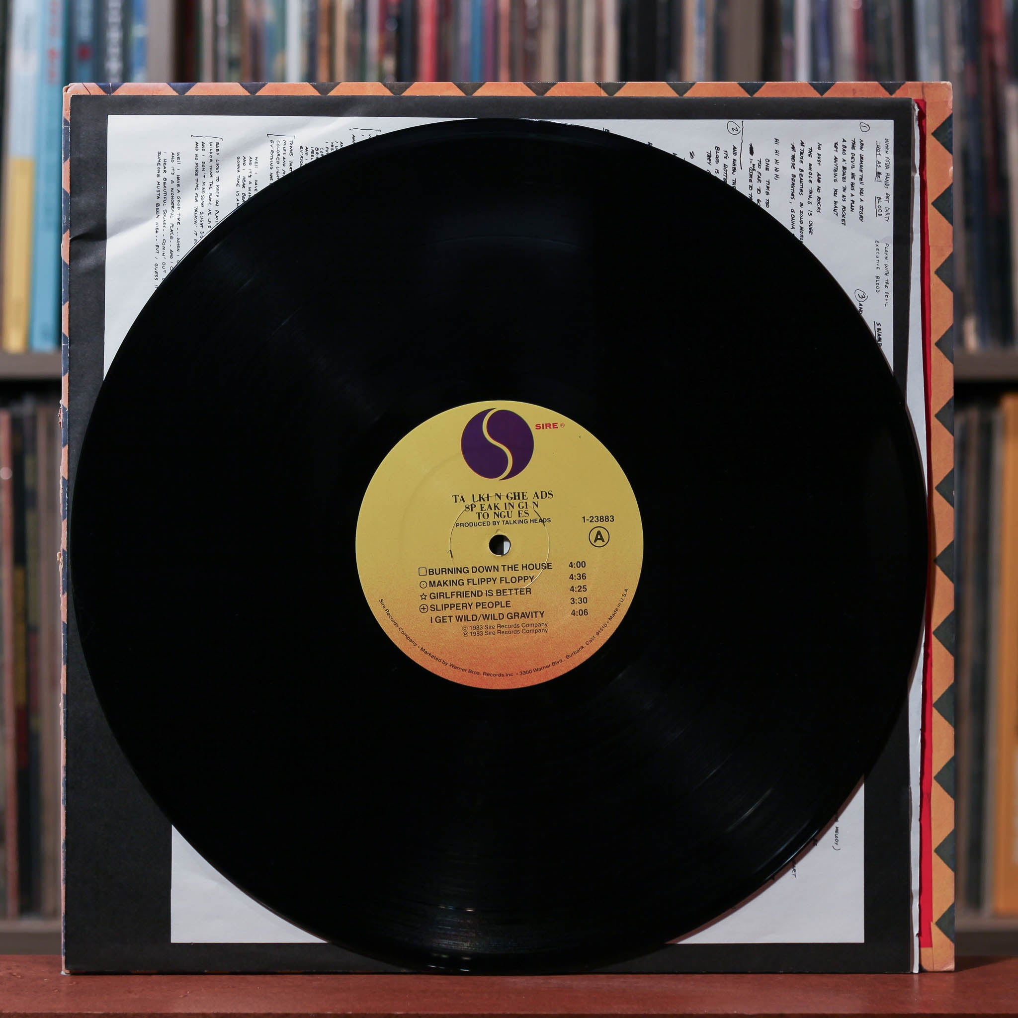 Talking Heads - Speaking In Tongues - US PROMO 1983 Sire, VG&frasl;VG+