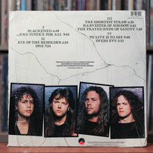 Load image into Gallery viewer, Metallica - ...And Justice For All - 2LP - 1988 Elektra, VG/NM w/Shrink &amp; Hype
