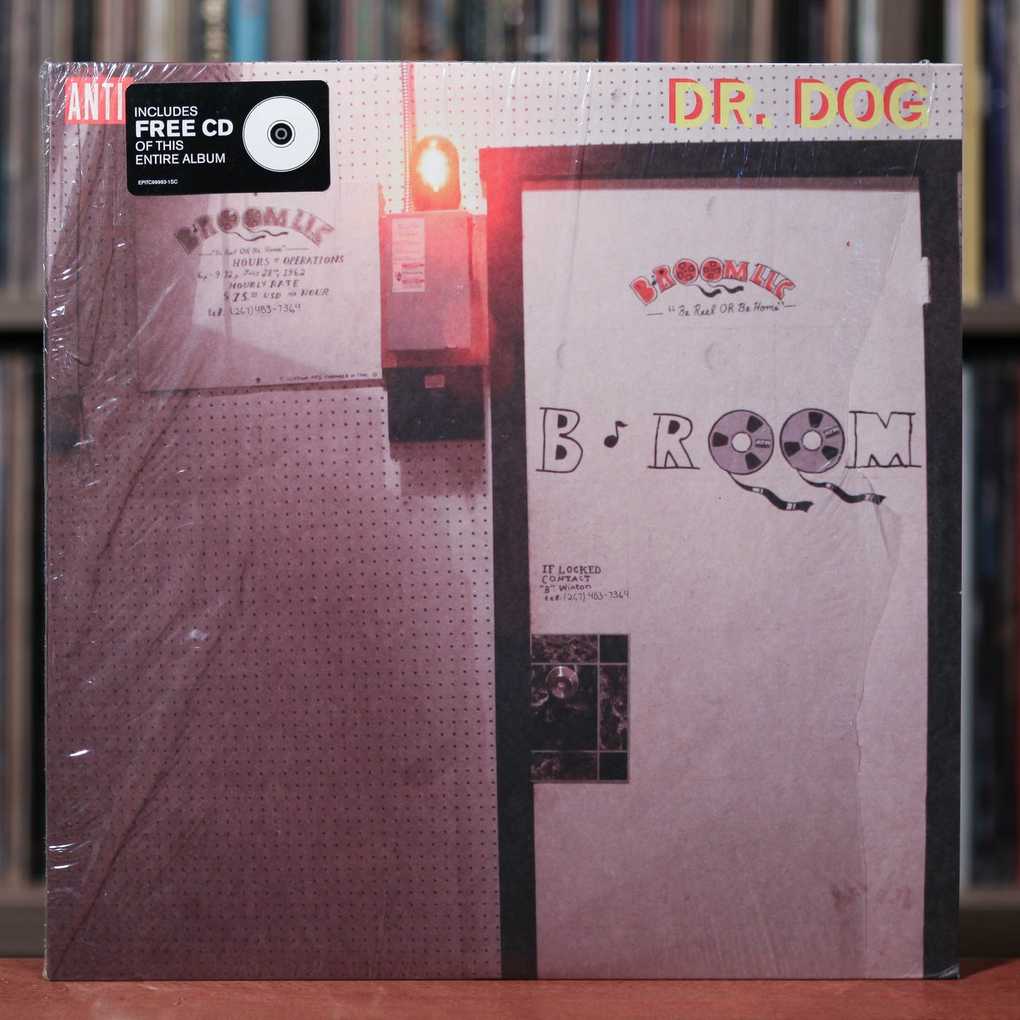 Dr. Dog - B-Room - 2013 Anti, EX/VG+ w/Shrink