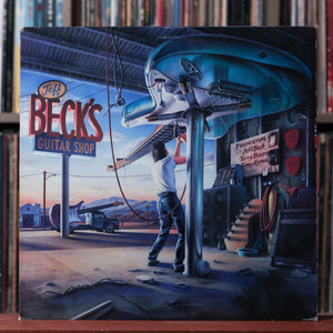 Jeff Beck With Terry Bozzio And Tony Hymas - Jeff Beck's Guitar Shop - 1989 Epic, VG+/EX