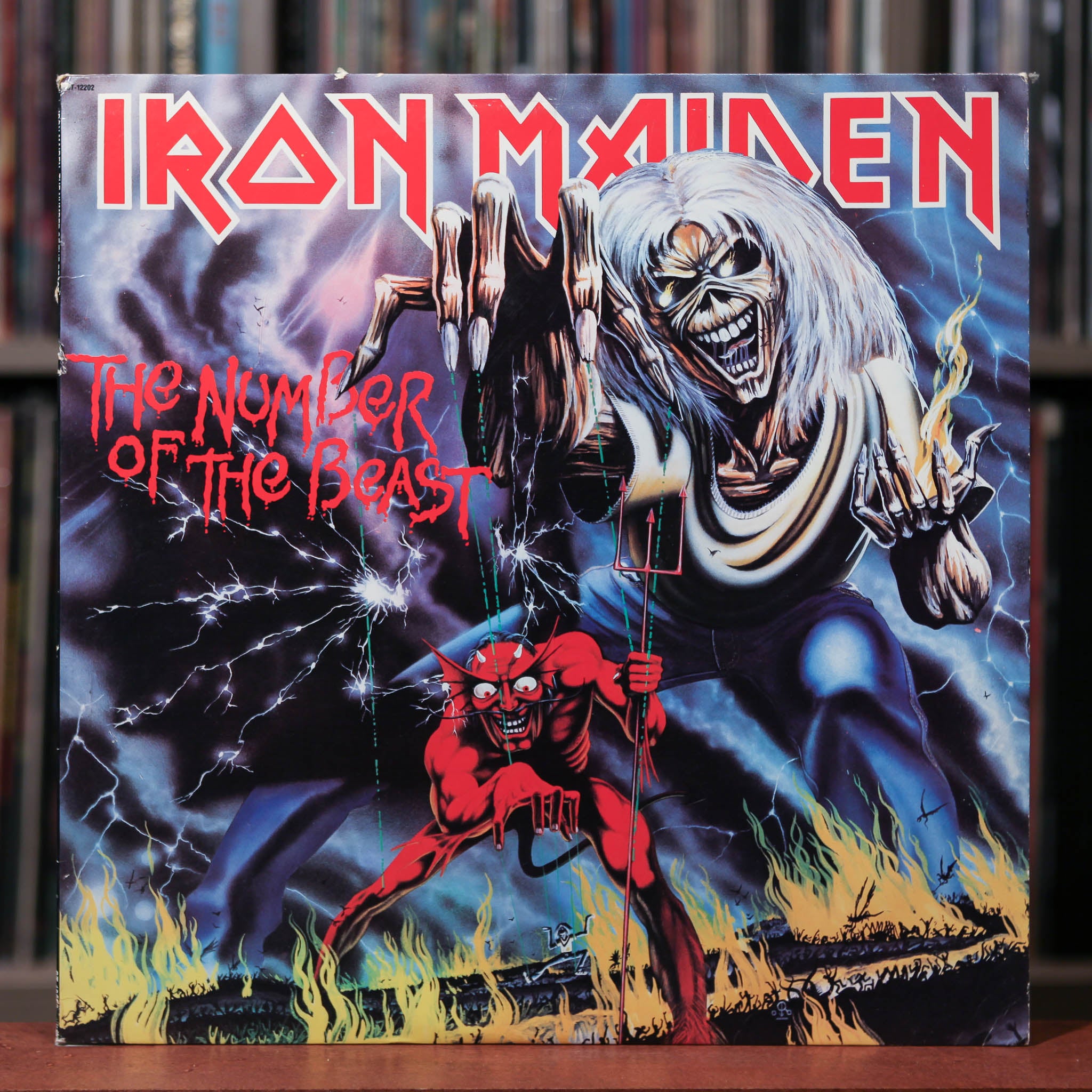 Iron Maiden - The Number of the Beast - 1986 Harvest, VG+/VG+