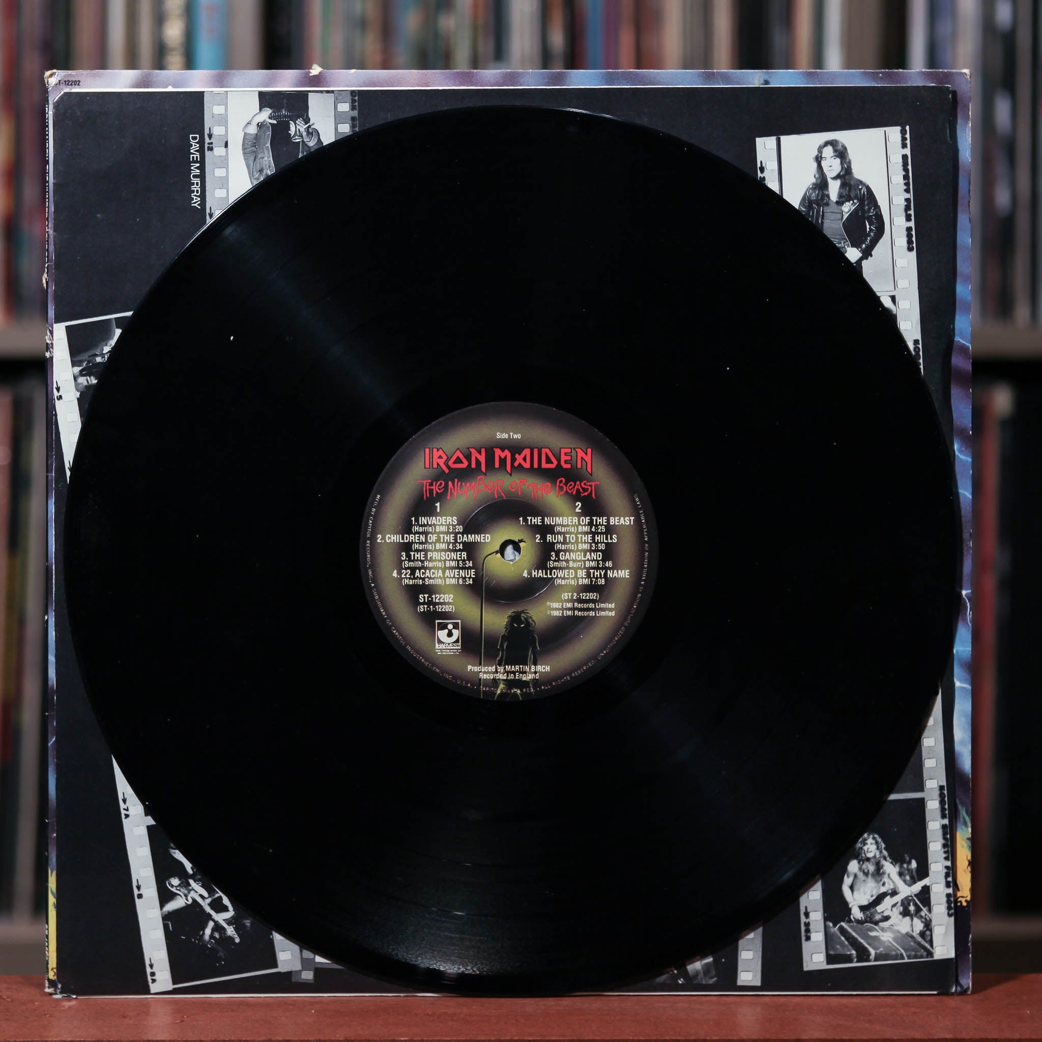 Iron Maiden - The Number of the Beast - 1986 Harvest, VG+/VG+