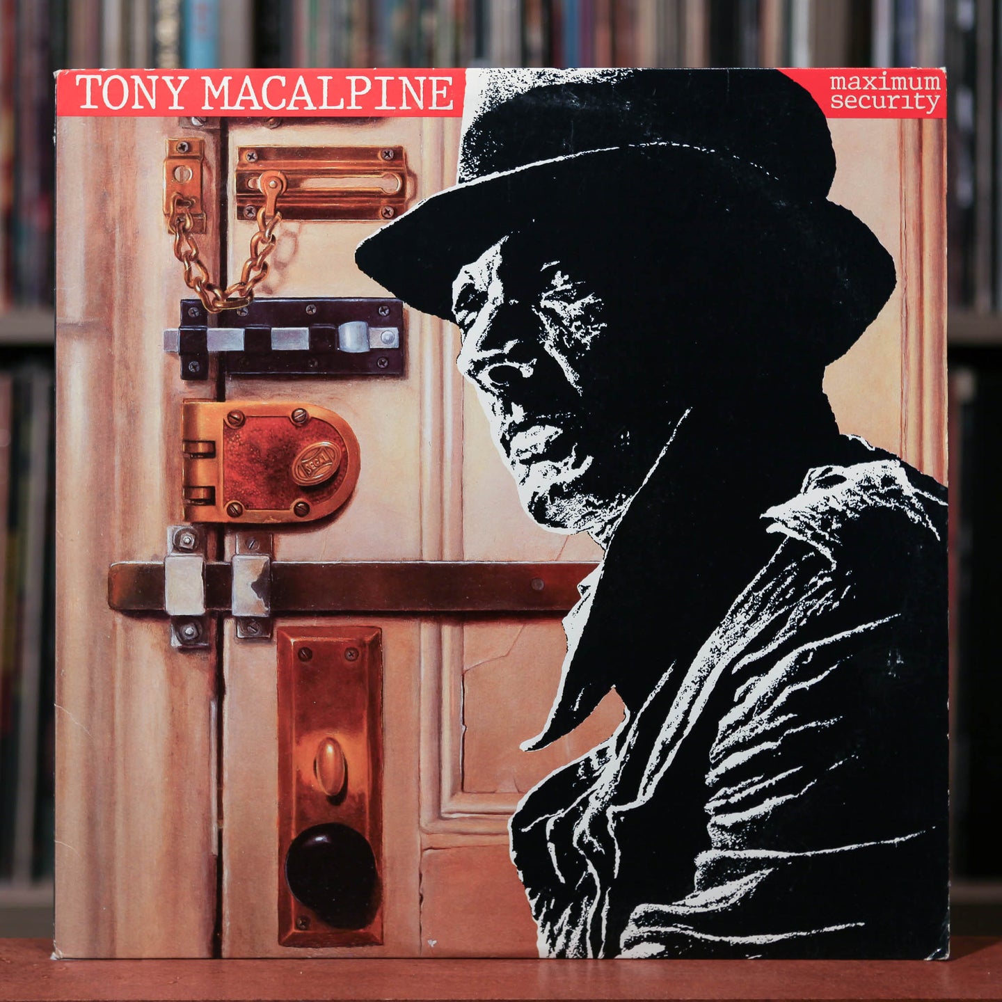 Tony MacAlpine - Maximum Security - 1987 Squawk, VG+/VG