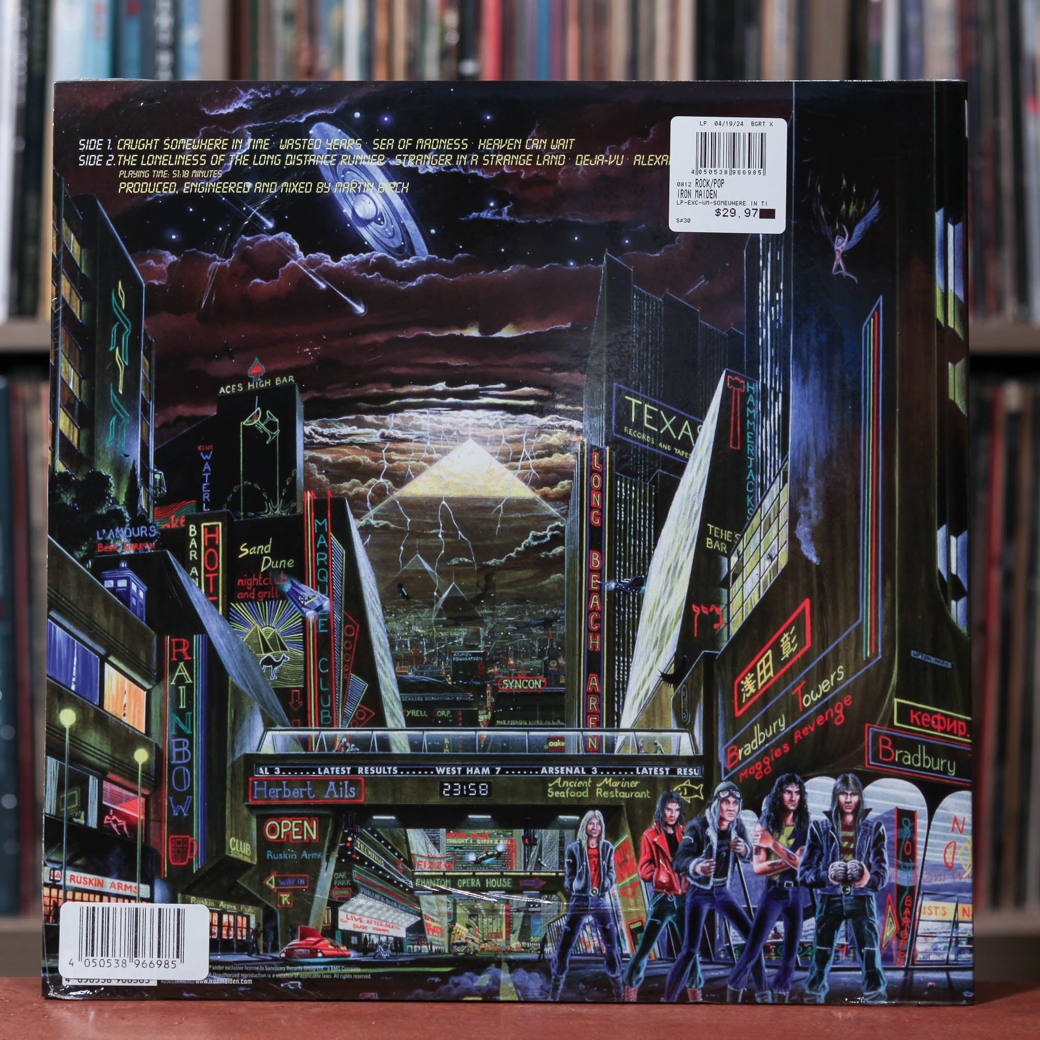 【LP】IRON MAIDEN SOMEWHERE IN TIME Iron Maiden - Somewhere In Time - Vinyl | Nuclear Blast