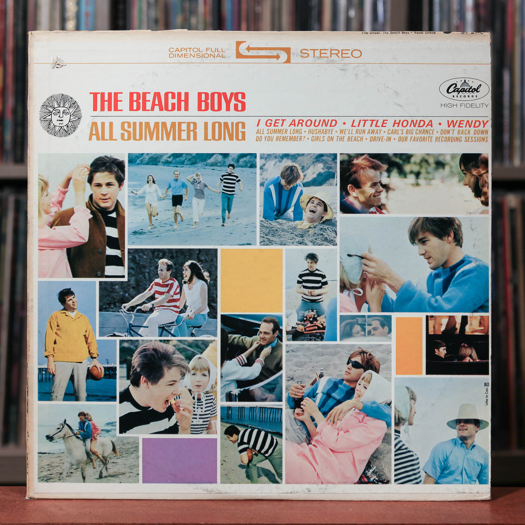 The Beach Boys - All Summer Long - 1964 Capitol Records, VG/VG