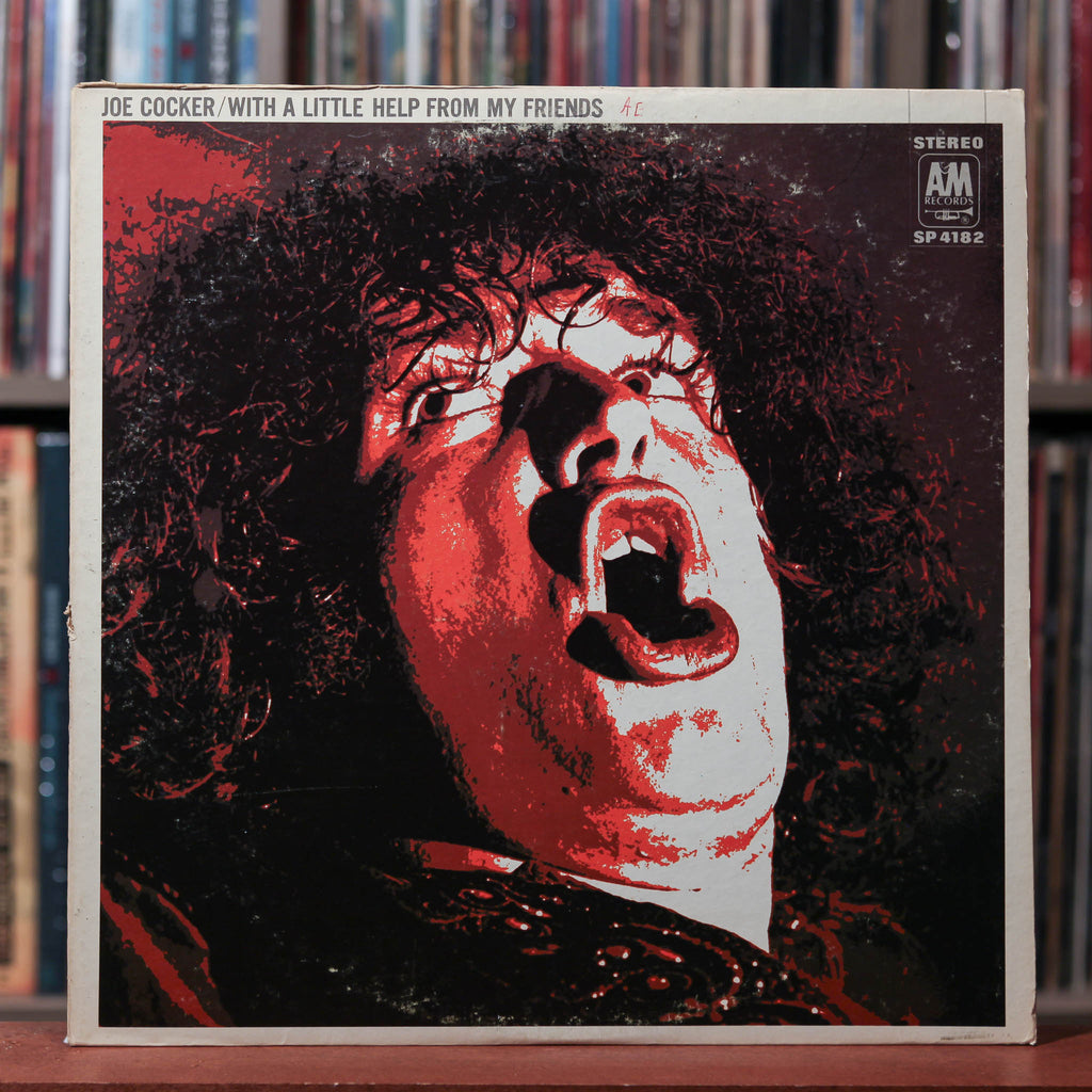 Joe Cocker - With A Little Help From My Friends - 1969 A&M Records, VG