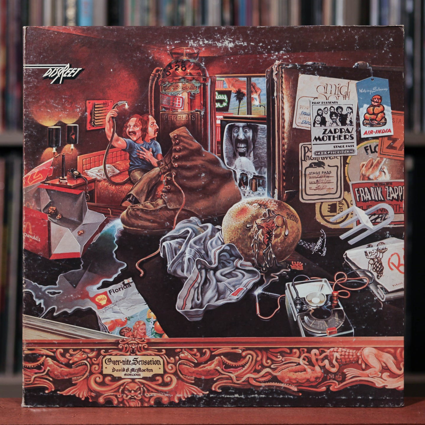 The Mothers - Over-Nite Sensation - 1973 Discreet, VG/VG