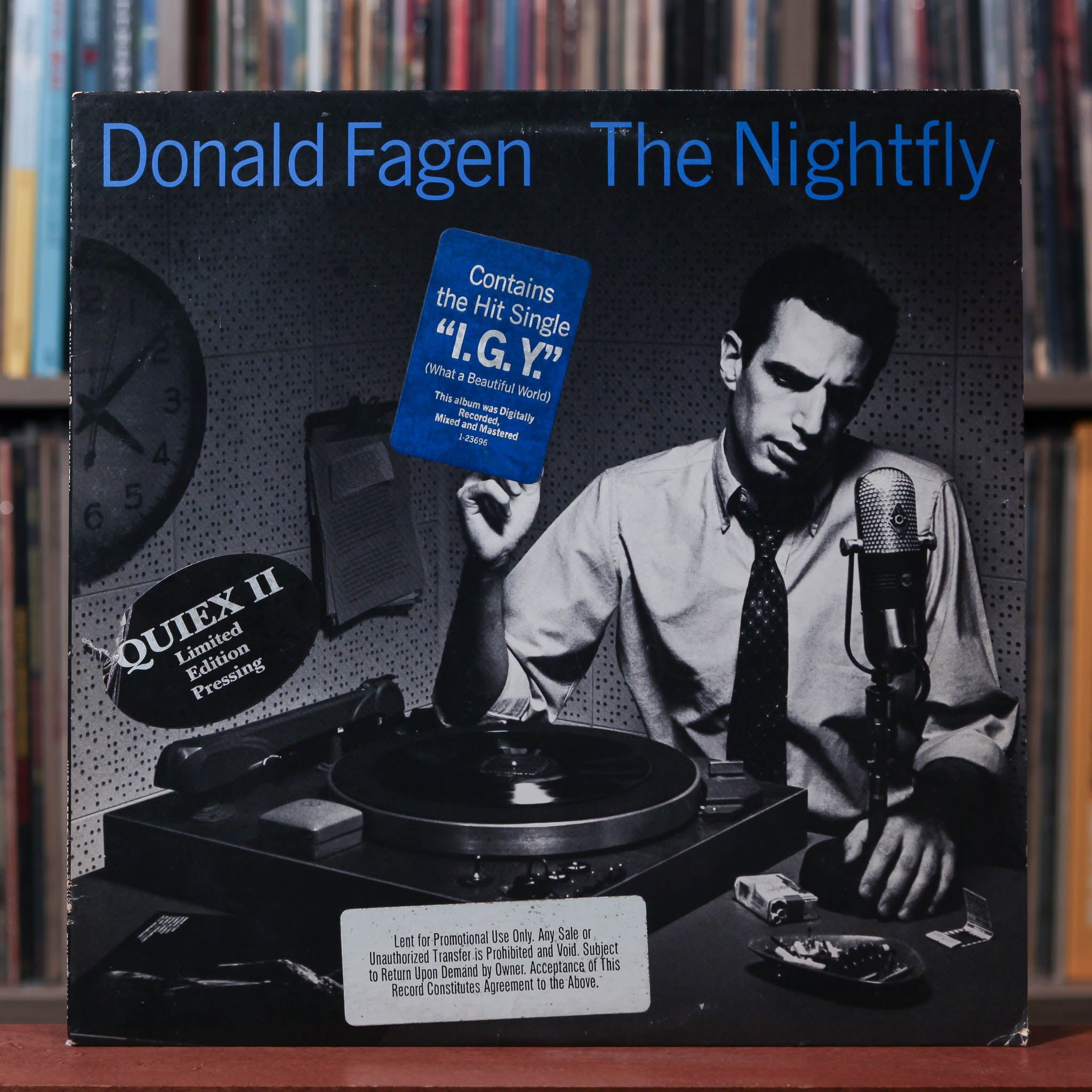 Donald Fagen - The Nightfly - US PROMO QUIEX II VINYL 1982 Warner Bros