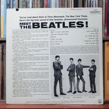 Load image into Gallery viewer, The Beatles - Meet The Beatles! - NO PRODUCER CREDITS 1964 Capitol Records, VG/VG
