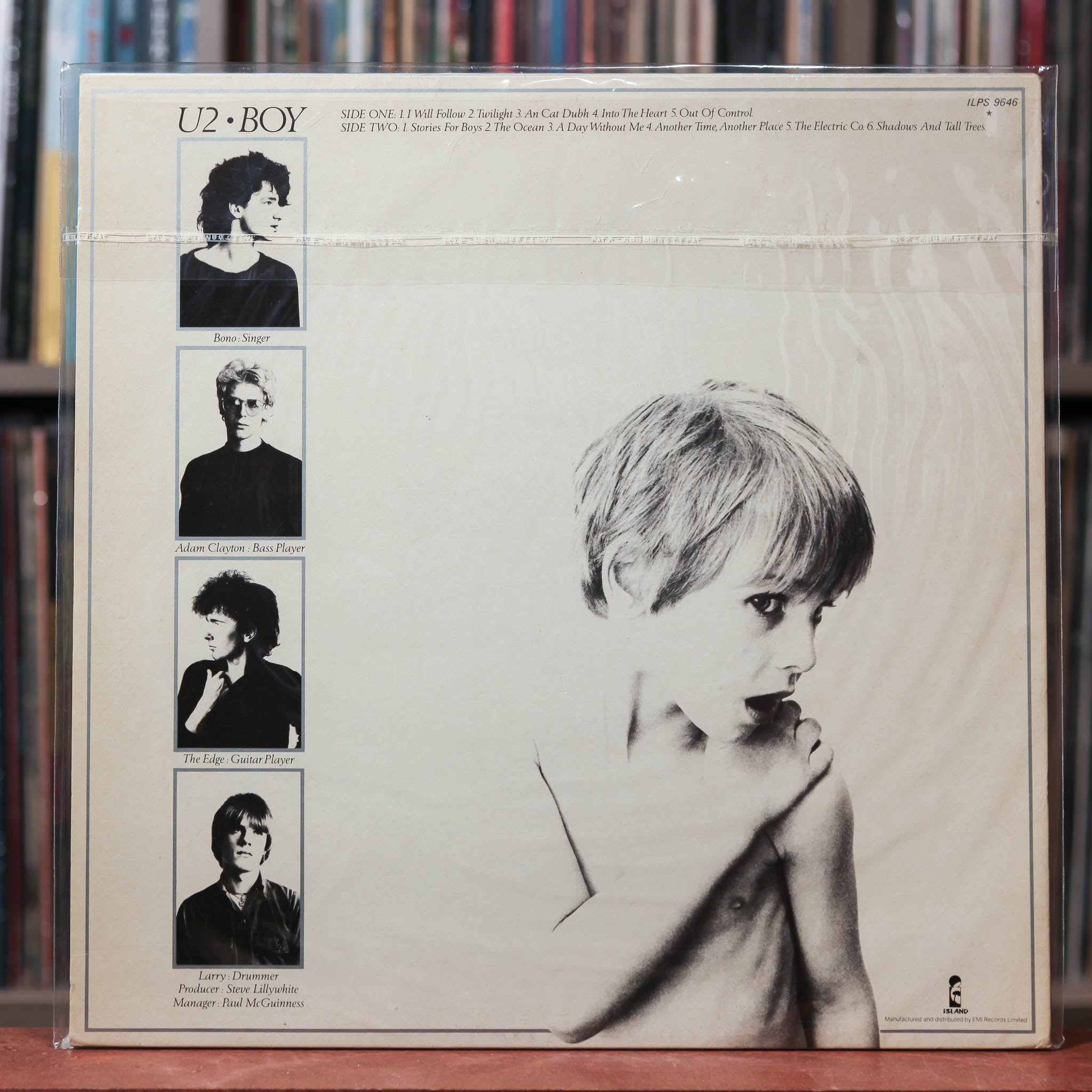 U2 - Boy - UK import 1980 Island Records, VG/VG+