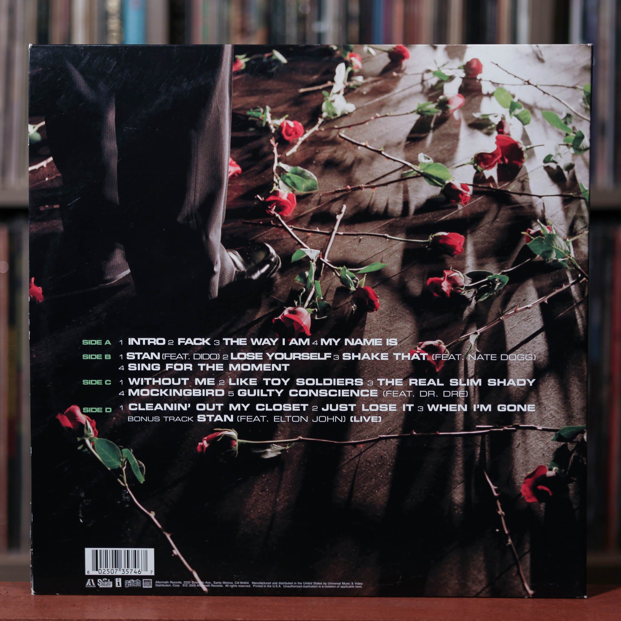 Eminem - Curtain Call / The Hits - 2LP Blue Trans Vinyl - 2020 Afterma