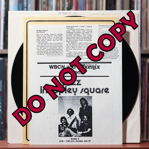 Band X - The Best of Band X - PROMO W/ PRESS KIT IN SHRINK 1976 Band X, EX/VG+