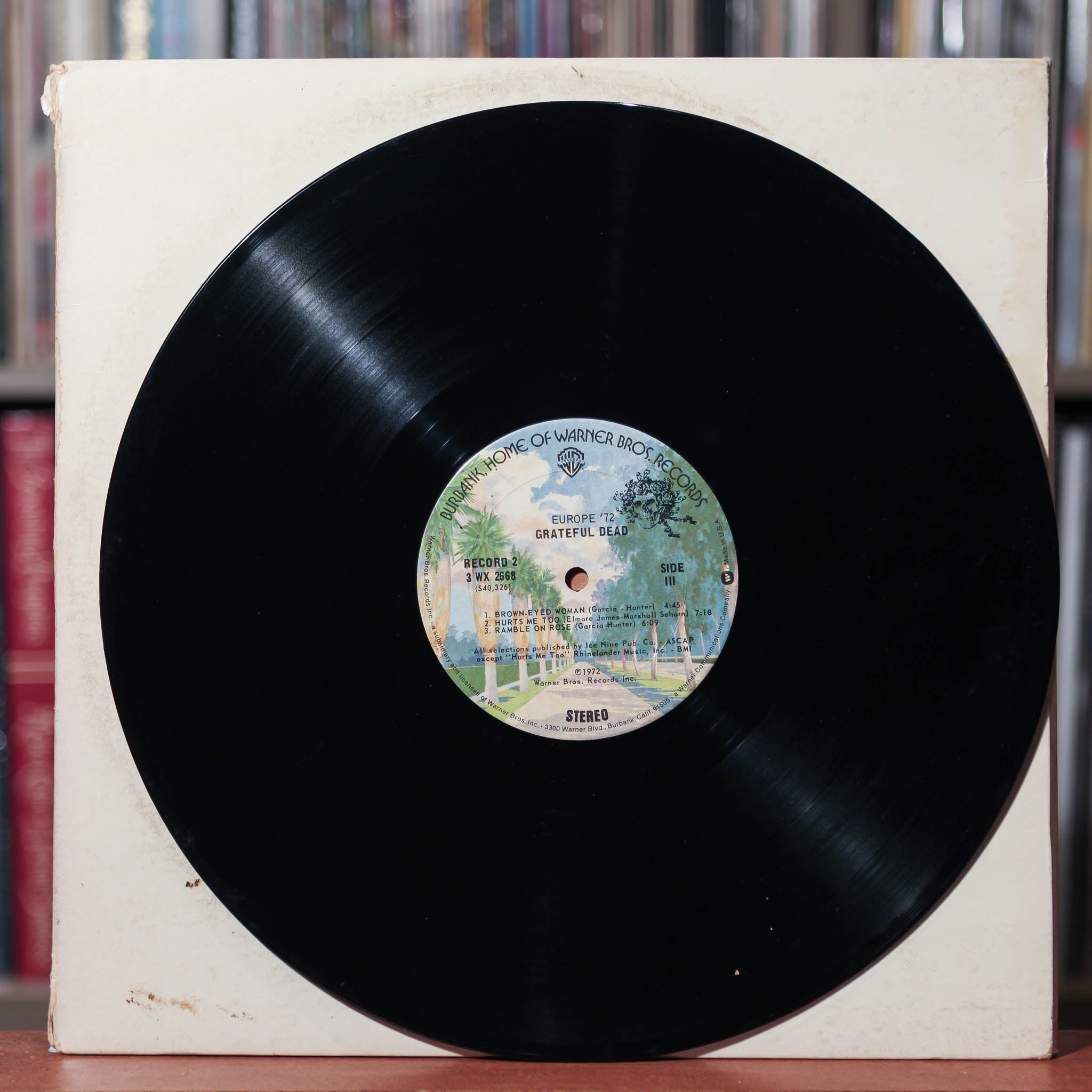 Grateful Dead - Europe '72 - 3LP - 1972 Warner Bros, VG/VG