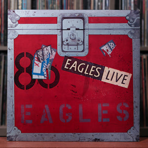 Eagles - Live - 2LP - 1980 Asylum, EX/EX