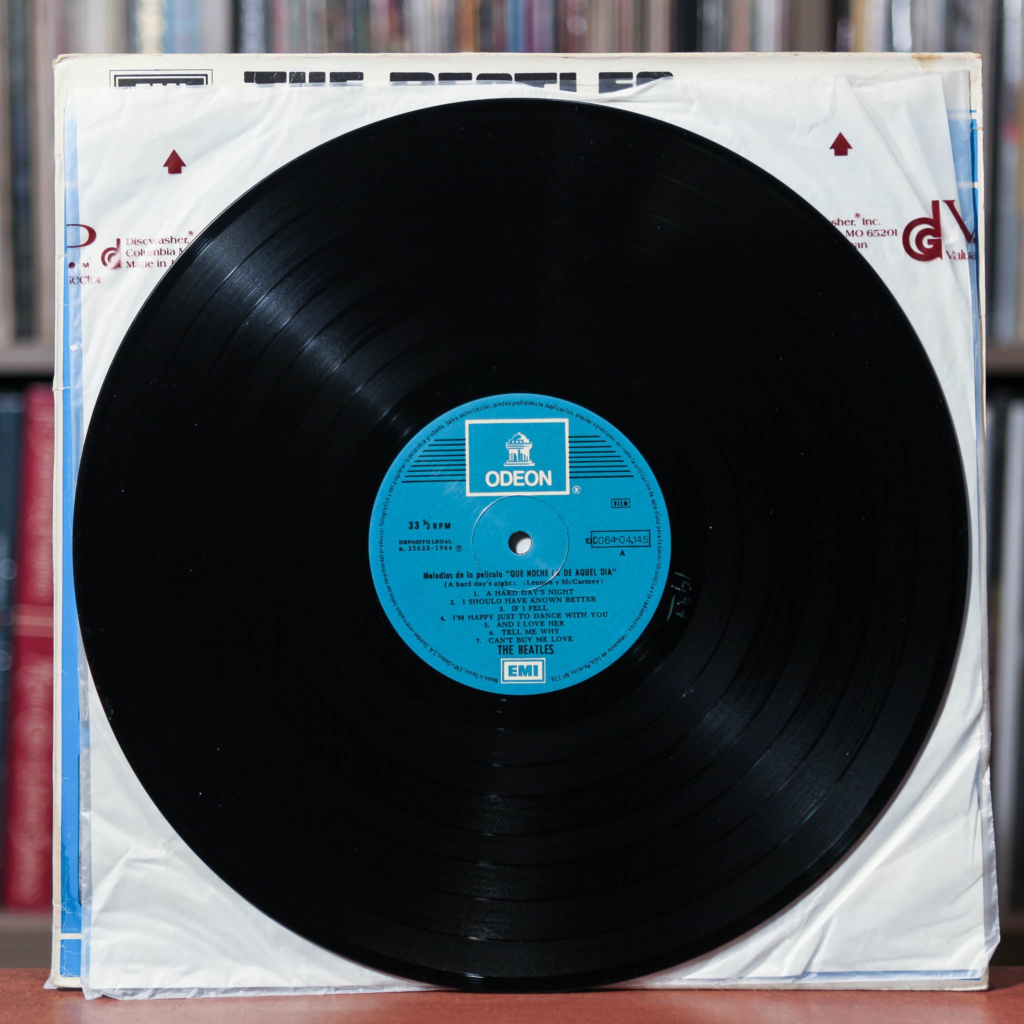 The Beatles - A Hard Day's Night - RARE Spanish Import - 1964 Odeon, V