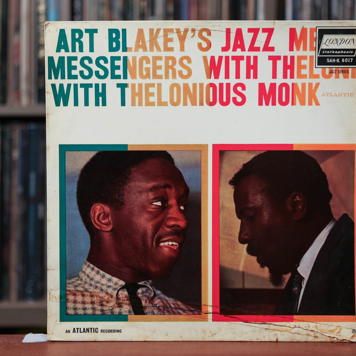 Art Blakey's Jazz Messengers With Thelonious Monk - Self-Titled - UK Import - 1959 London, VG/VG