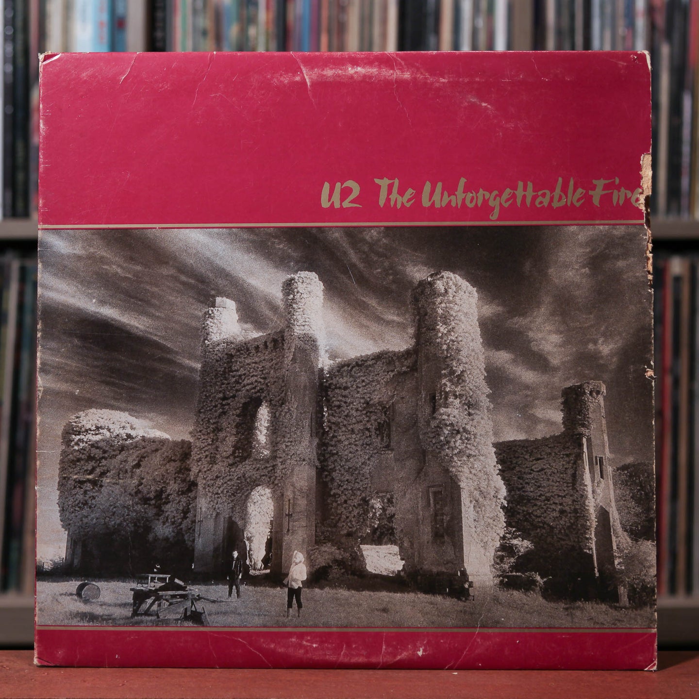 U2 - The Unforgettable Fire - Canada - 1984 Island, G+/Strong VG