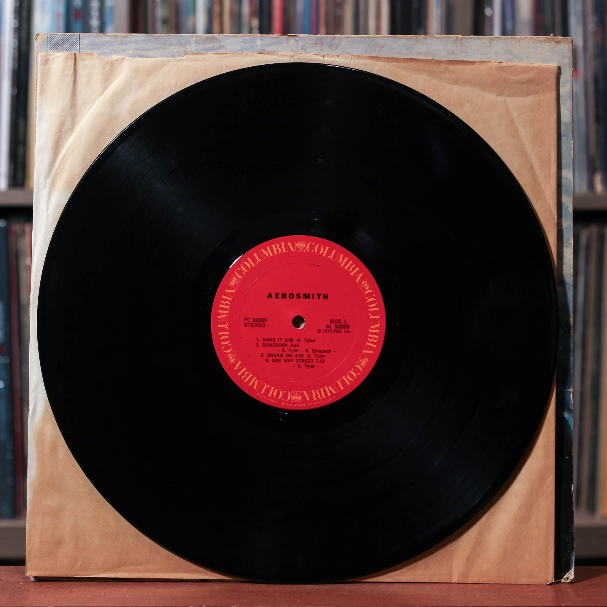 Aerosmith - Aerosmith - 1973 Columbia, VG+/VG+