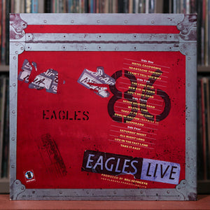 Eagles - Live - 2LP - 1980 Asylum, EX/EX
