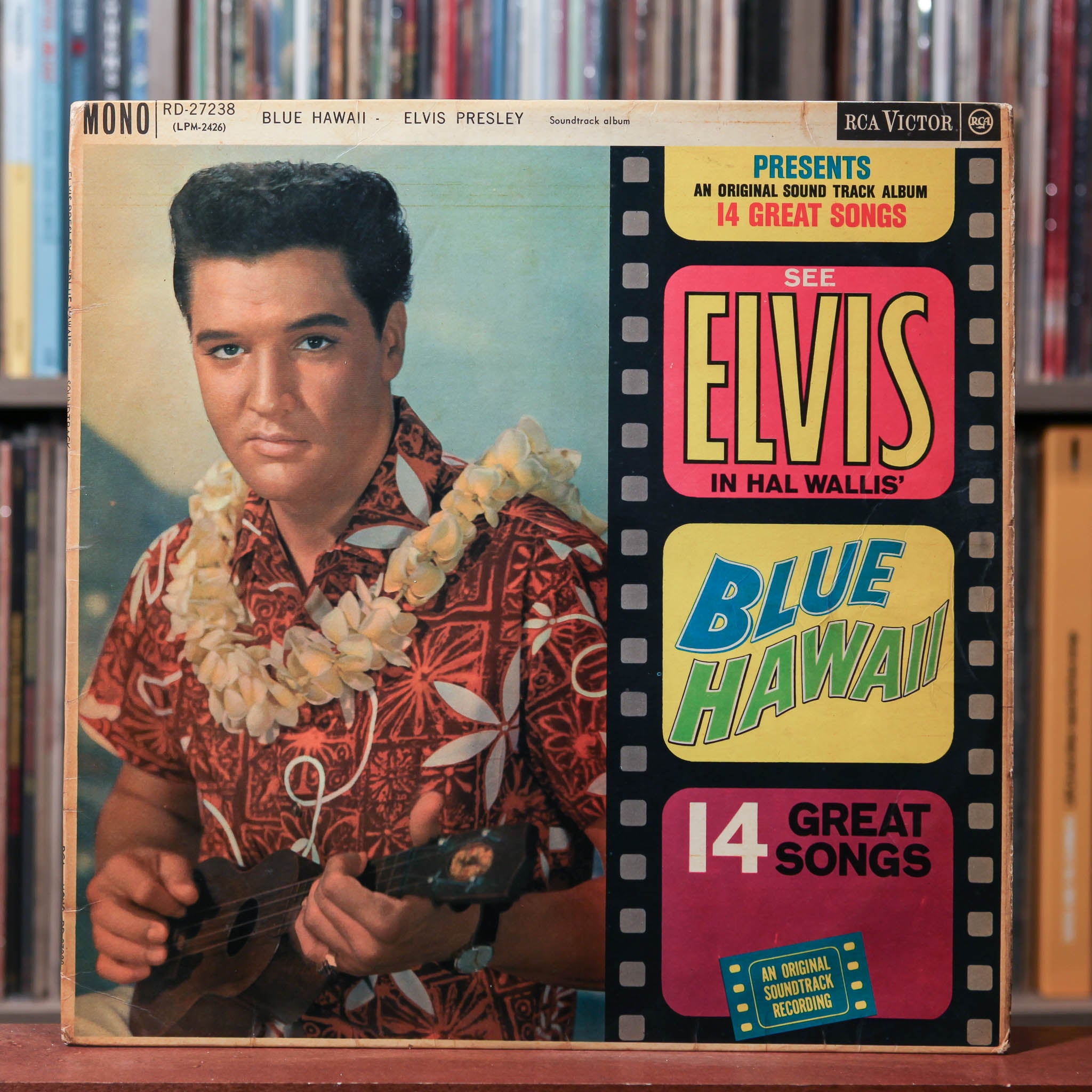 Elvis Presley - Blue Hawaii - UK 1962 RCA Victor, VG/VG