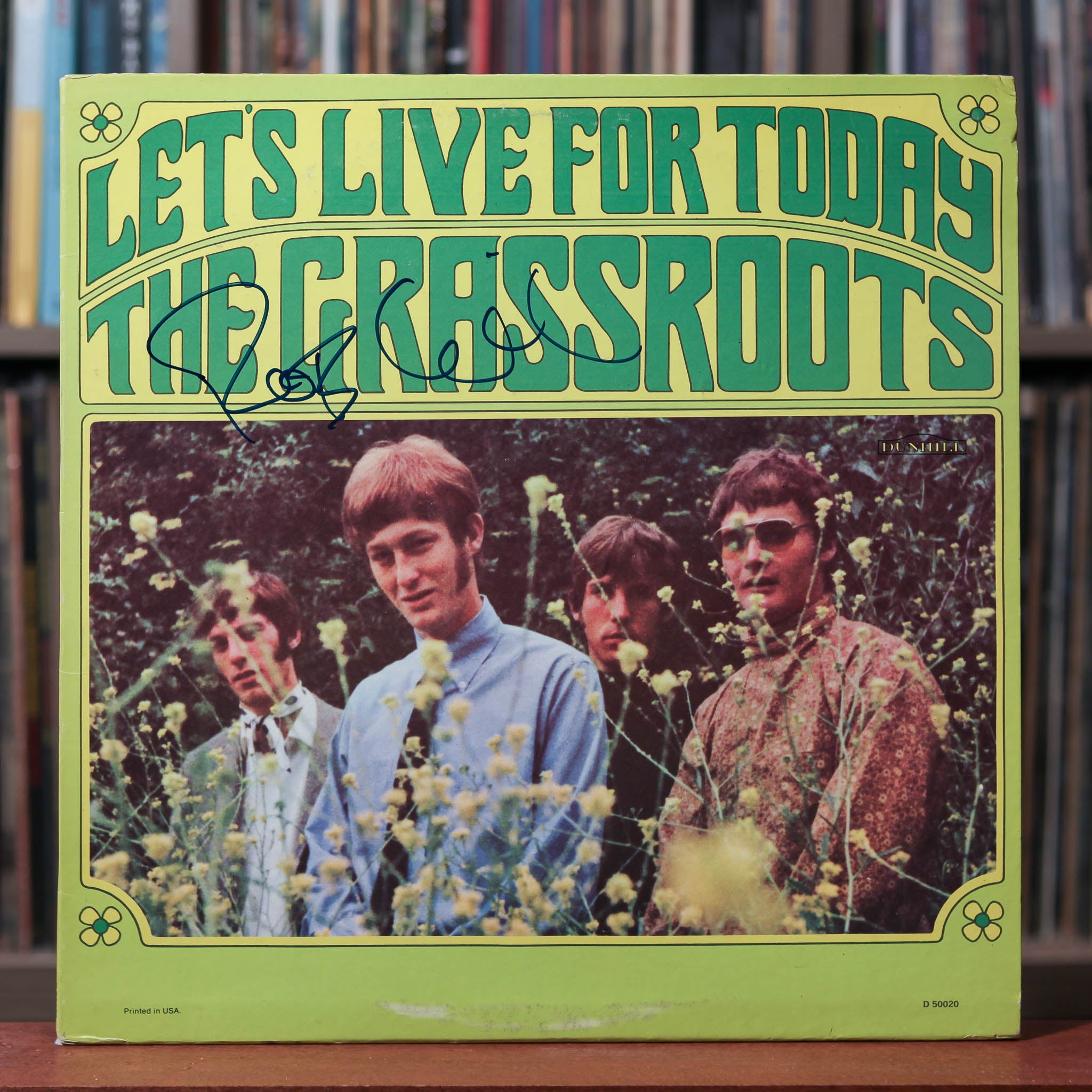The Grass Roots - Let's Live For Today - SIGNED BY ROB GRILL 1967 Dunh