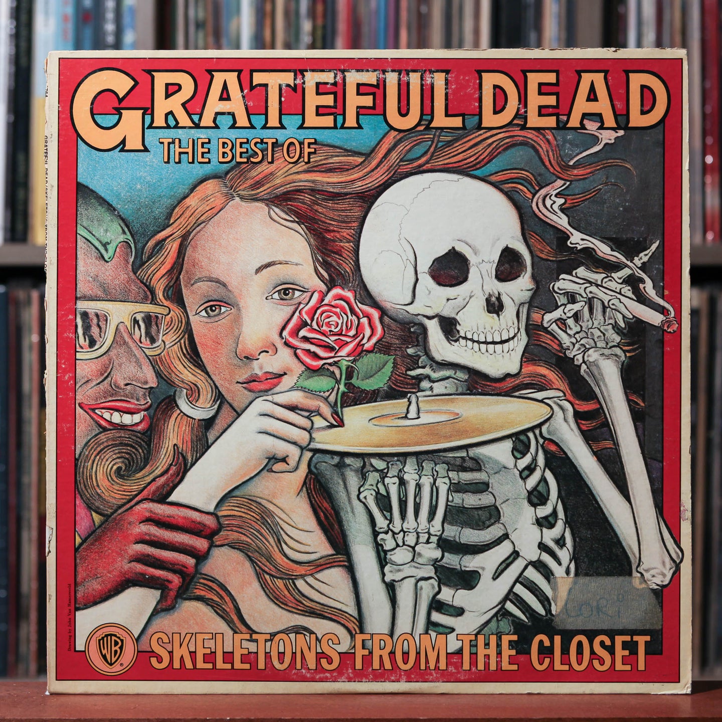 The Grateful Dead - The Best Of The Grateful Dead: Skeletons From The Closet -  1974 Warner Bros. Records, VG/VG