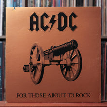 Load image into Gallery viewer, AC/DC - For Those About To Rock (We Salute You) - 1981 Atlantic, VG/VG+
