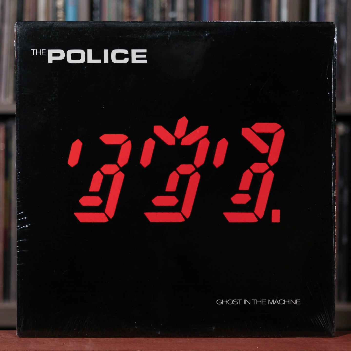 Police - Ghost In The Machine - 1981 A&M, VG+/EX w/Shrink