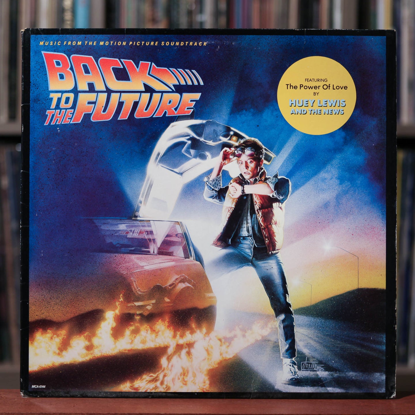 Back To The Future - Original Motion Picture Soundtrack - 1985 MCA, VG+/VG+
