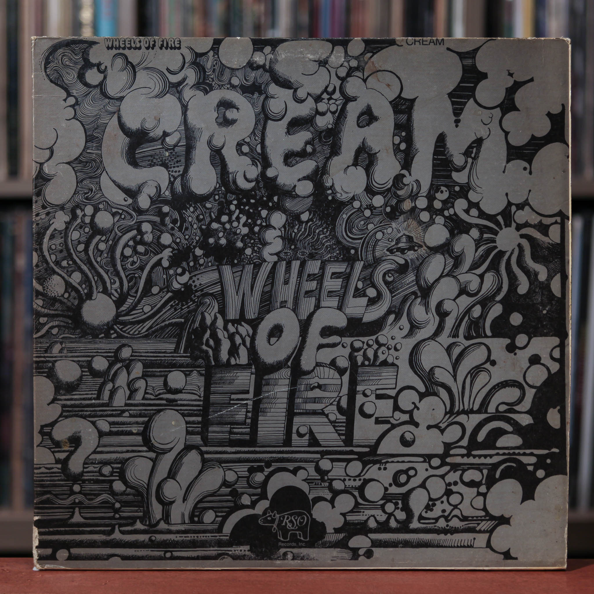 Cream - Wheels Of Fire - 2LP - 1968 RSO, VG/VG+