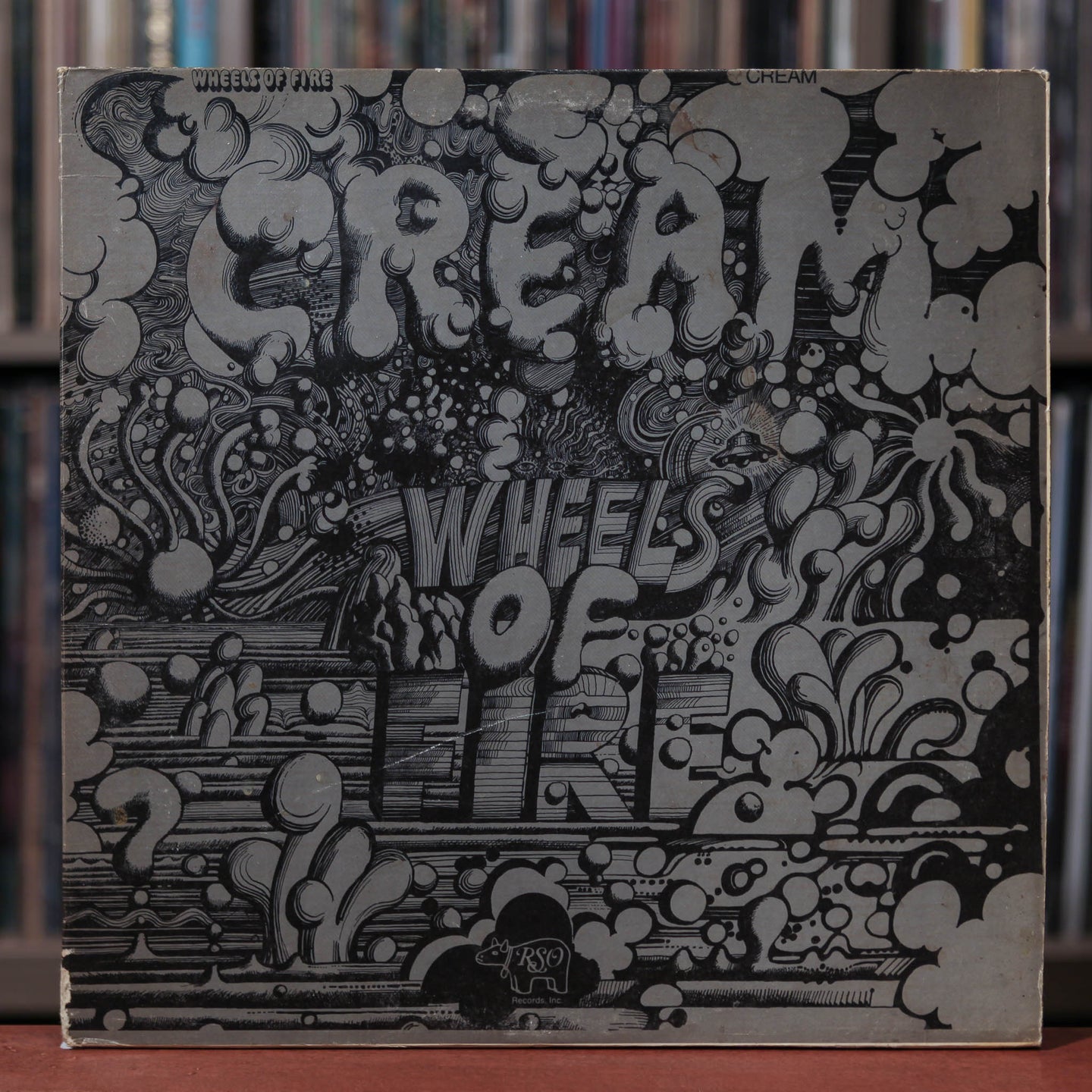 Cream - Wheels Of Fire - 2LP - 1968 RSO, VG/VG+