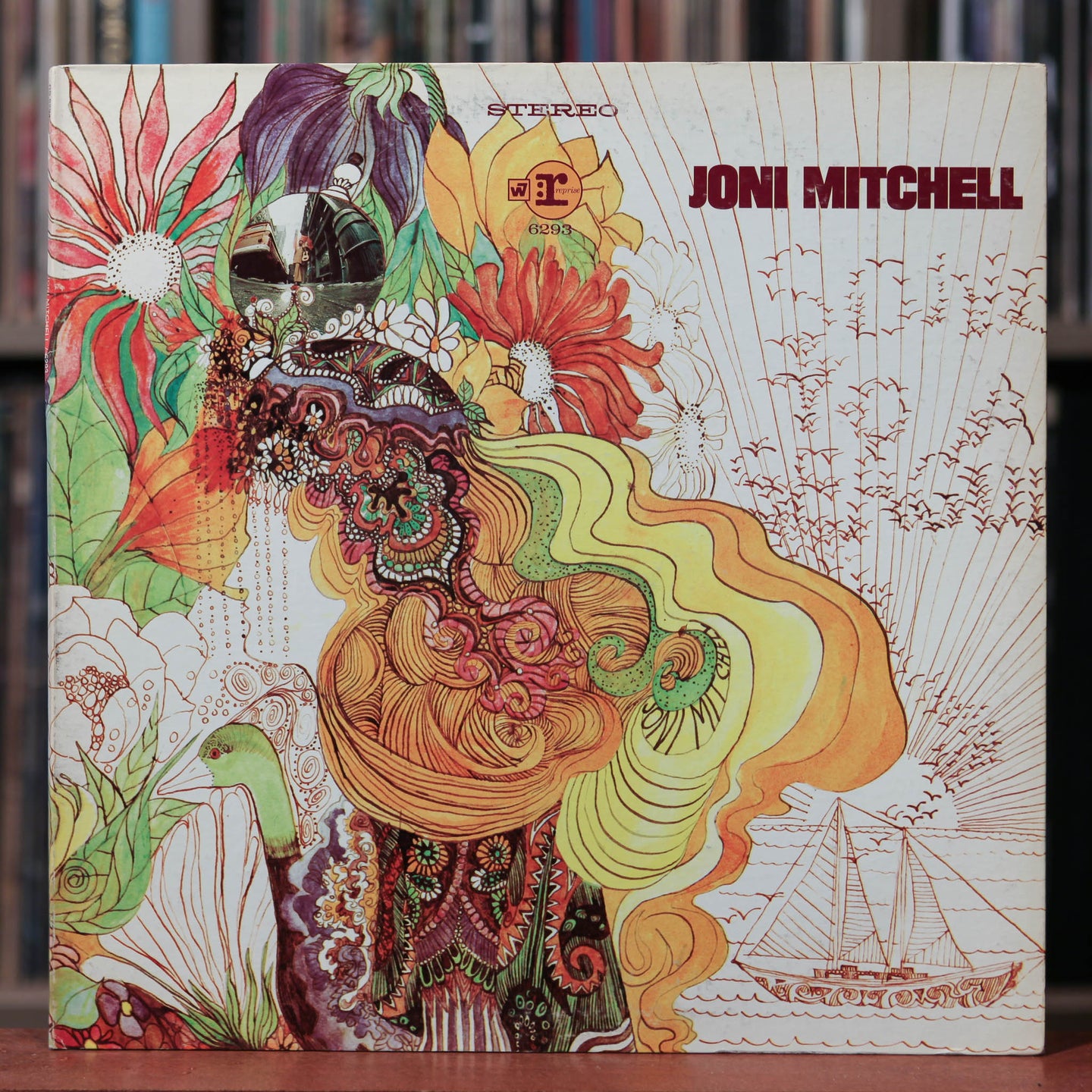 Joni Mitchell - Song to a Seagull - 1970 Reprise, VG+/VG+