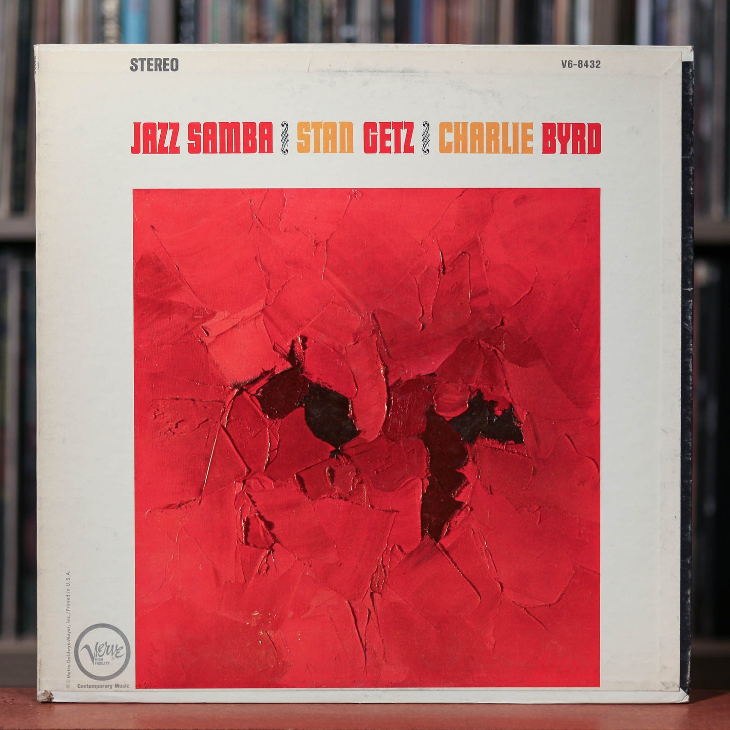 Stan Getz / Charlie Byrd - Jazz Samba - 1966 Verve, EX/EX
