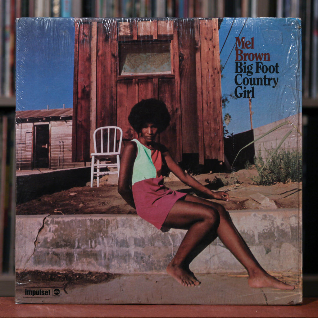 Mel Brown - Big Foot Country Girl - Quadraphonic - 1973 Impulse!, VG+/