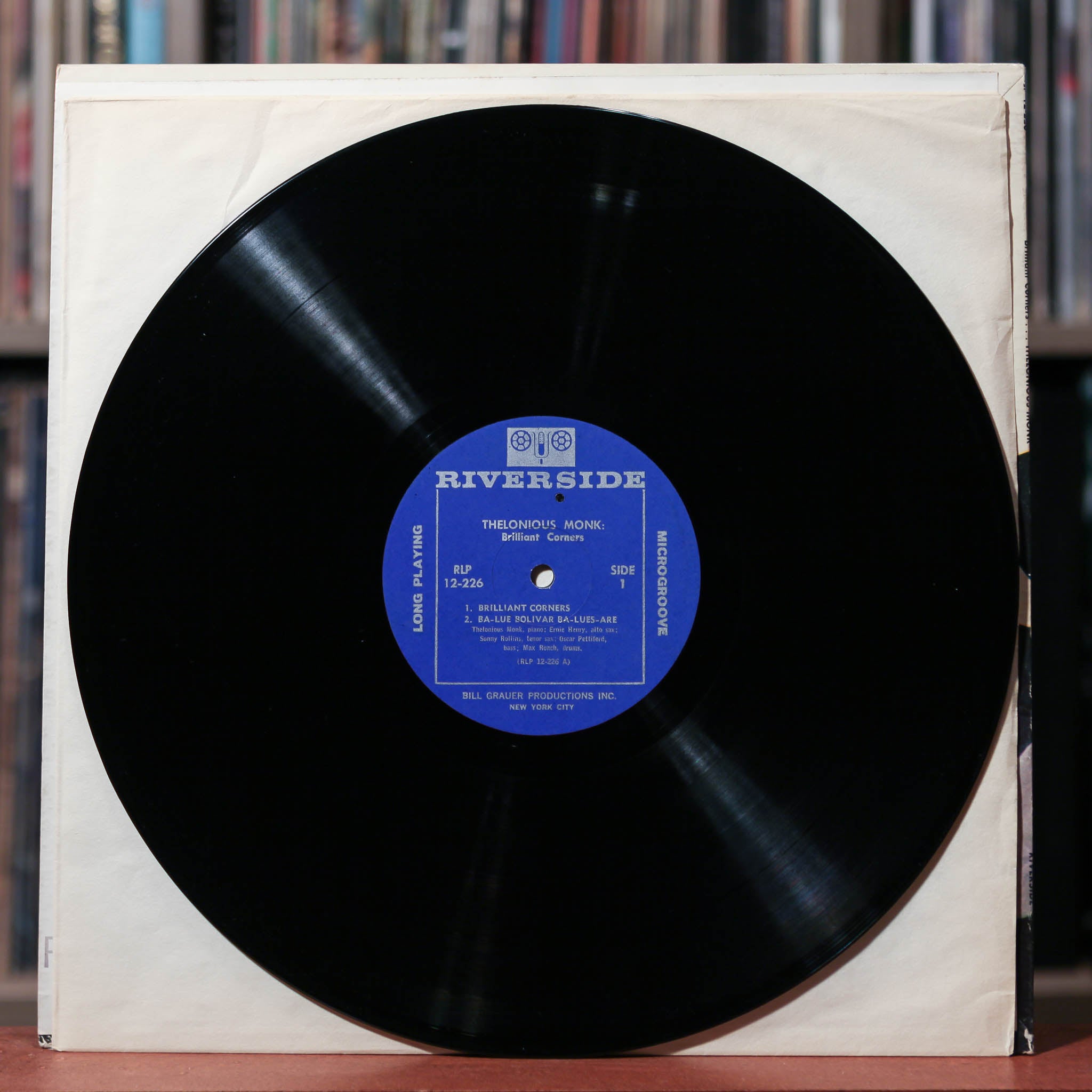 Thelonious Monk - Brilliant Corners - 1958 Riverside Records, VG+/EX