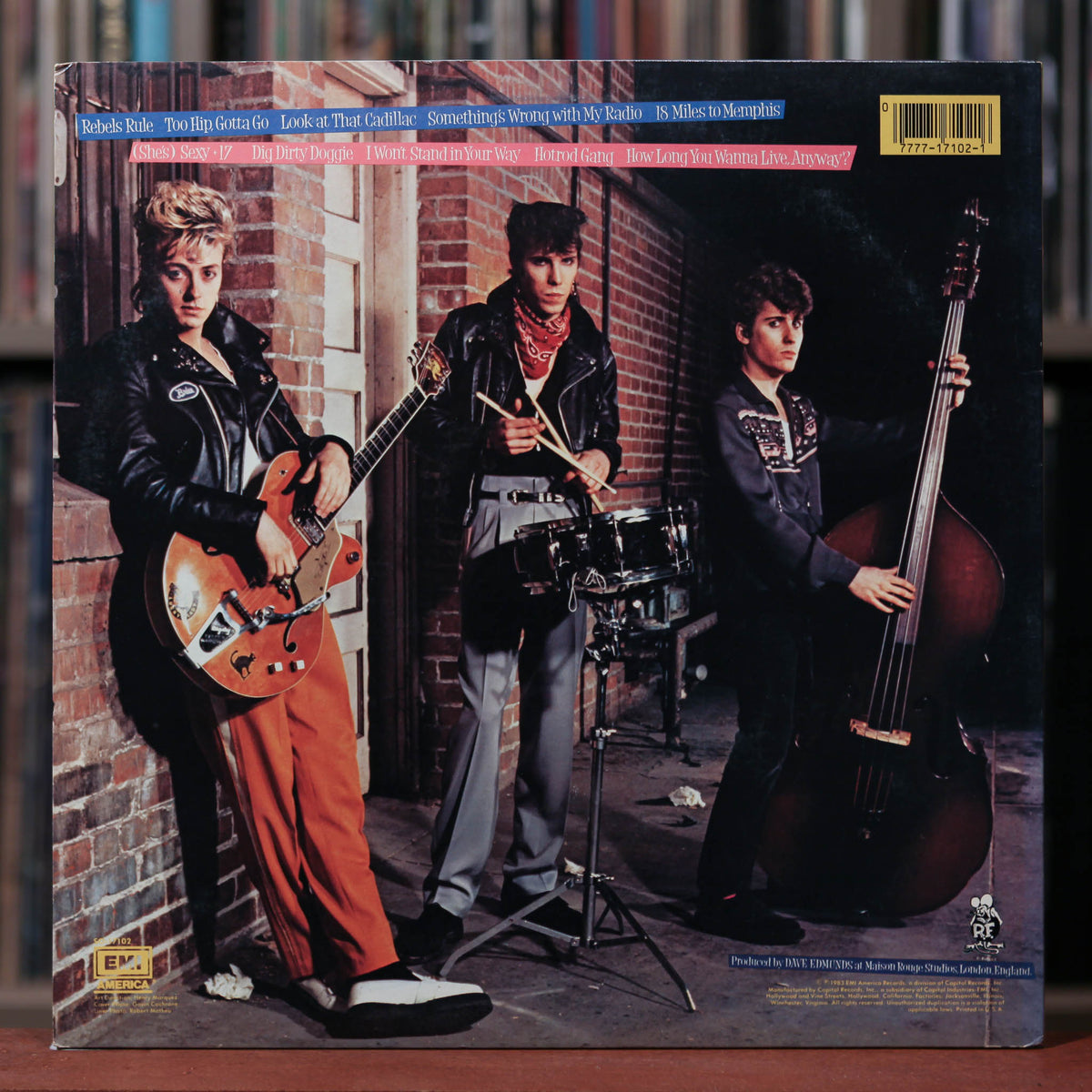 Stray Cats - Rant N' Rave - 1983 EMI, VG+/VG+