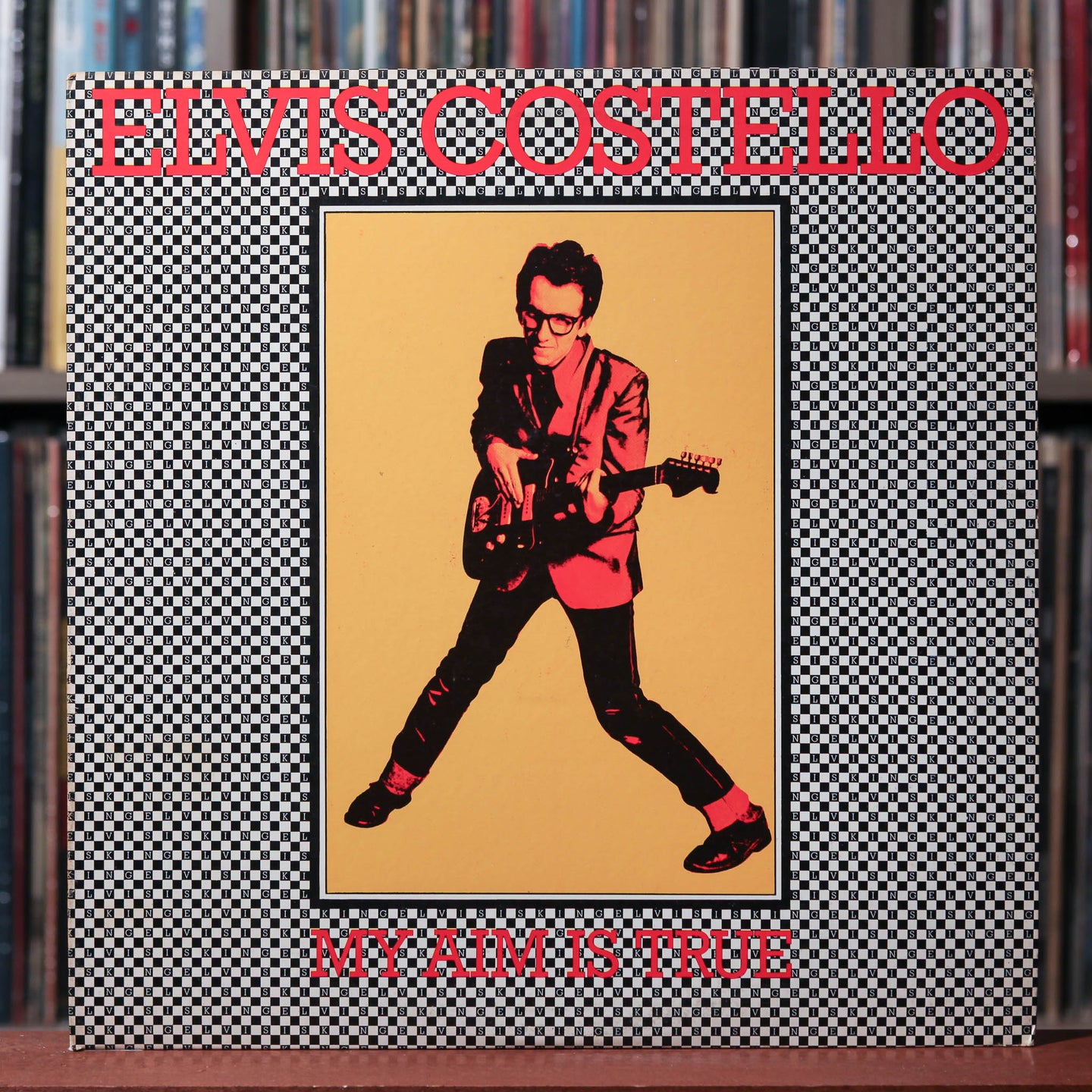 Elvis Costello - My Aim Is True - 1978 Columbia, VG+/VG