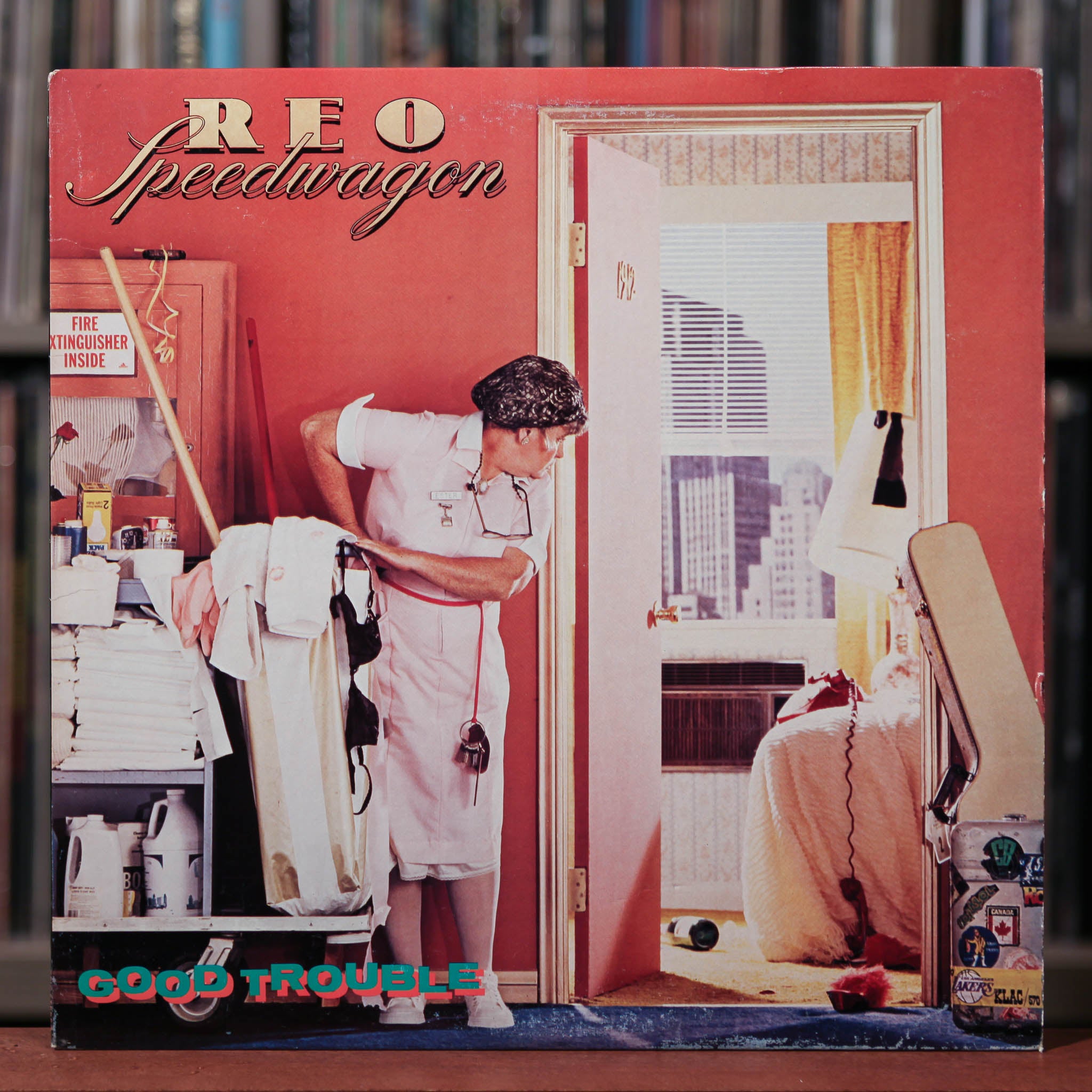 REO Speedwagon - Good Trouble - 1982 Epic, VG+/VG+