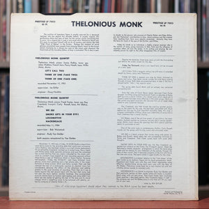 Thelonious Monk - with Sonny Rollins and Frank Foster - 1958 Prestige VG+/VG