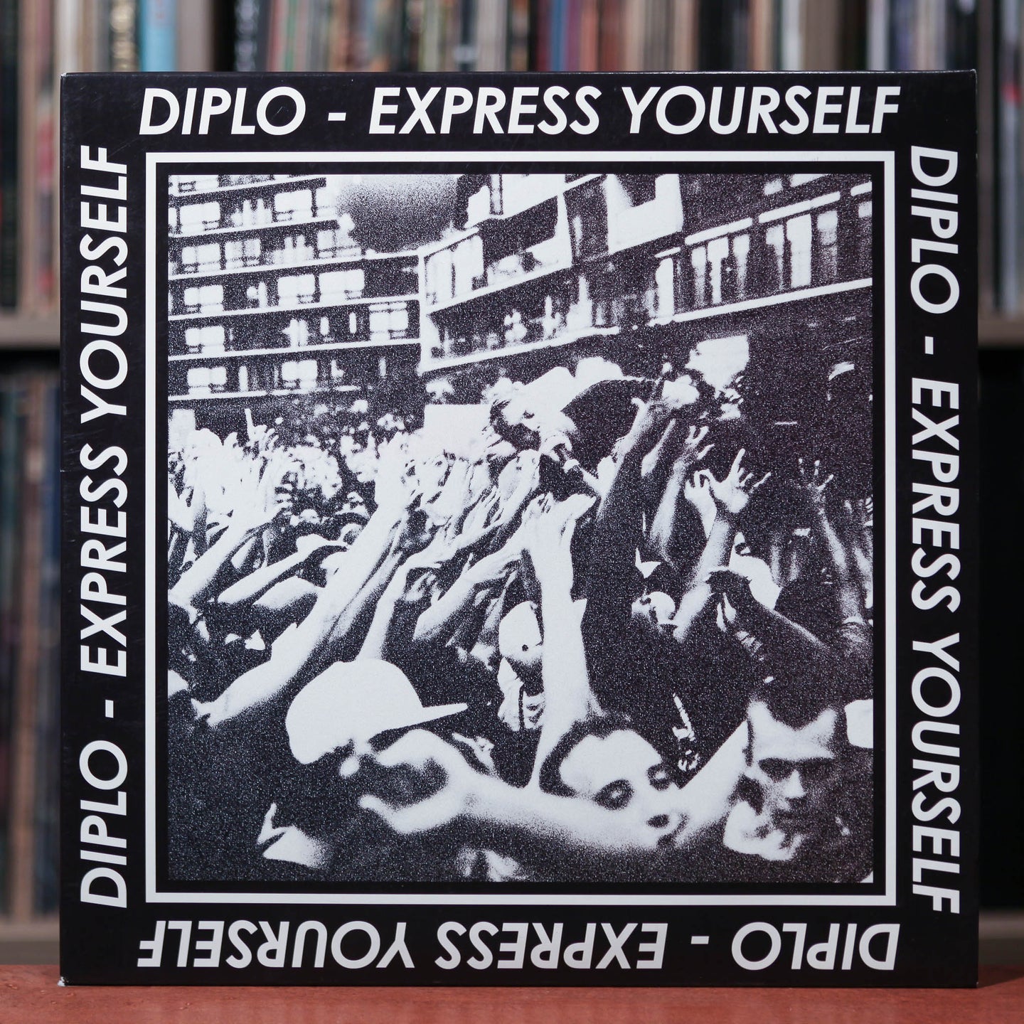 Diplo - Express Yourself -Limited Edition Red Translucent Vinyl - Mad Decent 2013 - VG+/VG+