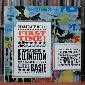 Duke Ellington And Count Basie - First Time! The Count Meets The Duke- 1962 Columbia, EX/VG
