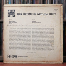 Load image into Gallery viewer, John Coltrane - On West 42nd Street - UK Import - 1963 Realm, VG/VG
