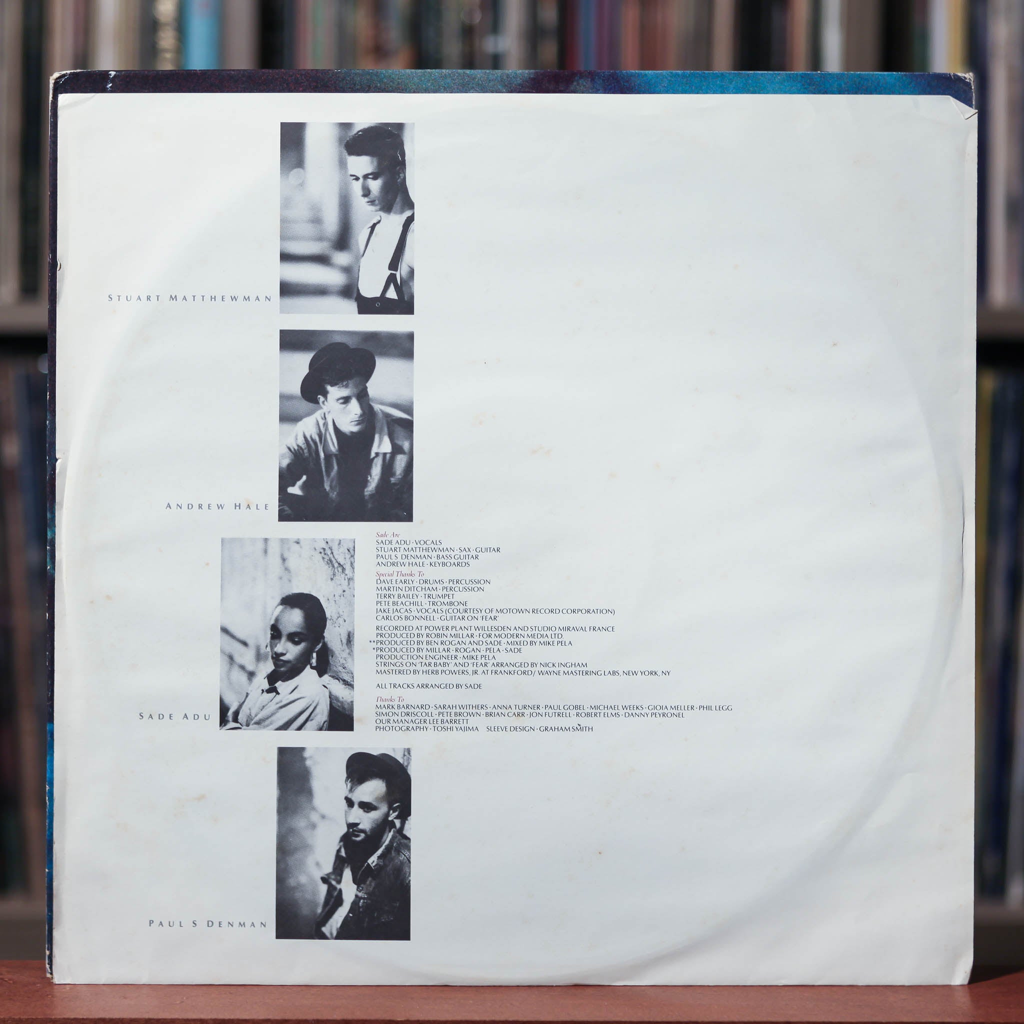 Sade - Promise - 1985 Portrait, VG/VG+