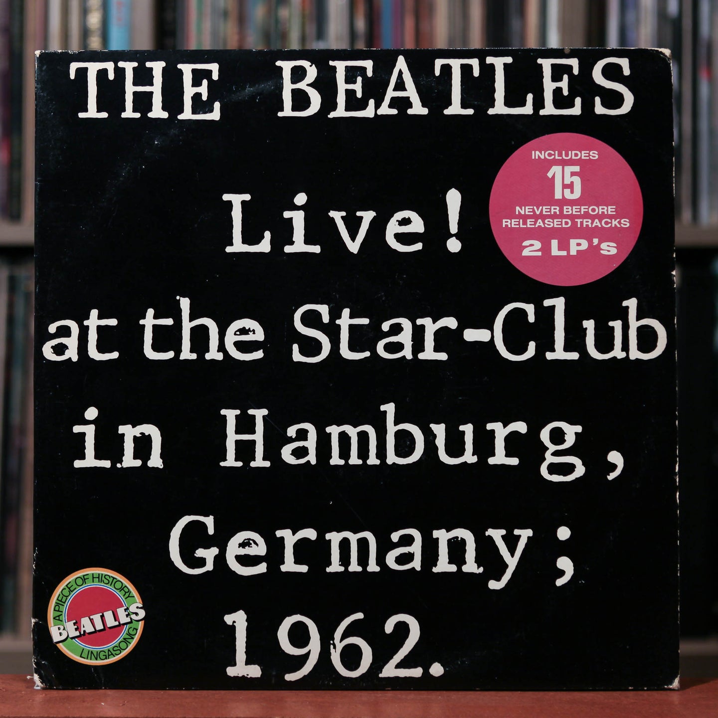 The Beatles - Live! At The Star-Club In Hamburg, Germany 1962. - 2LP - 1977 Lingasong - VG/VG+