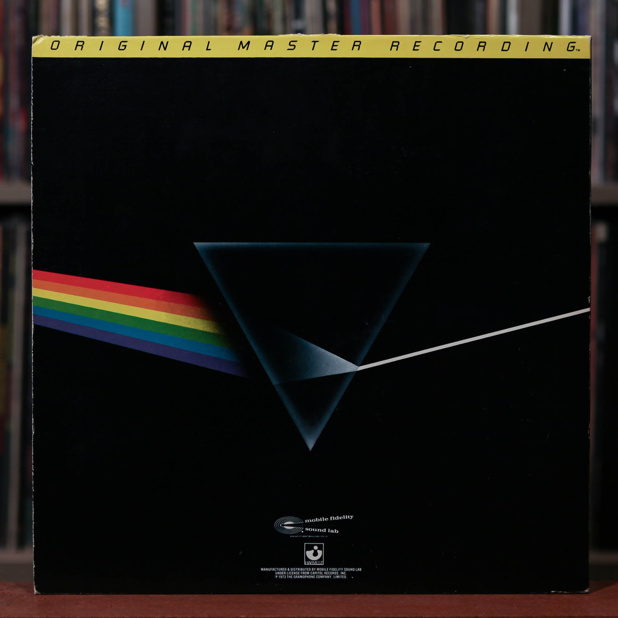 DARK SIDE OF THE MOON【MOBILE FIDELITY 】 Pink Floyd - Dark Side Of The Moon - MFSL 1-017, 1981 Mobile Fidelity