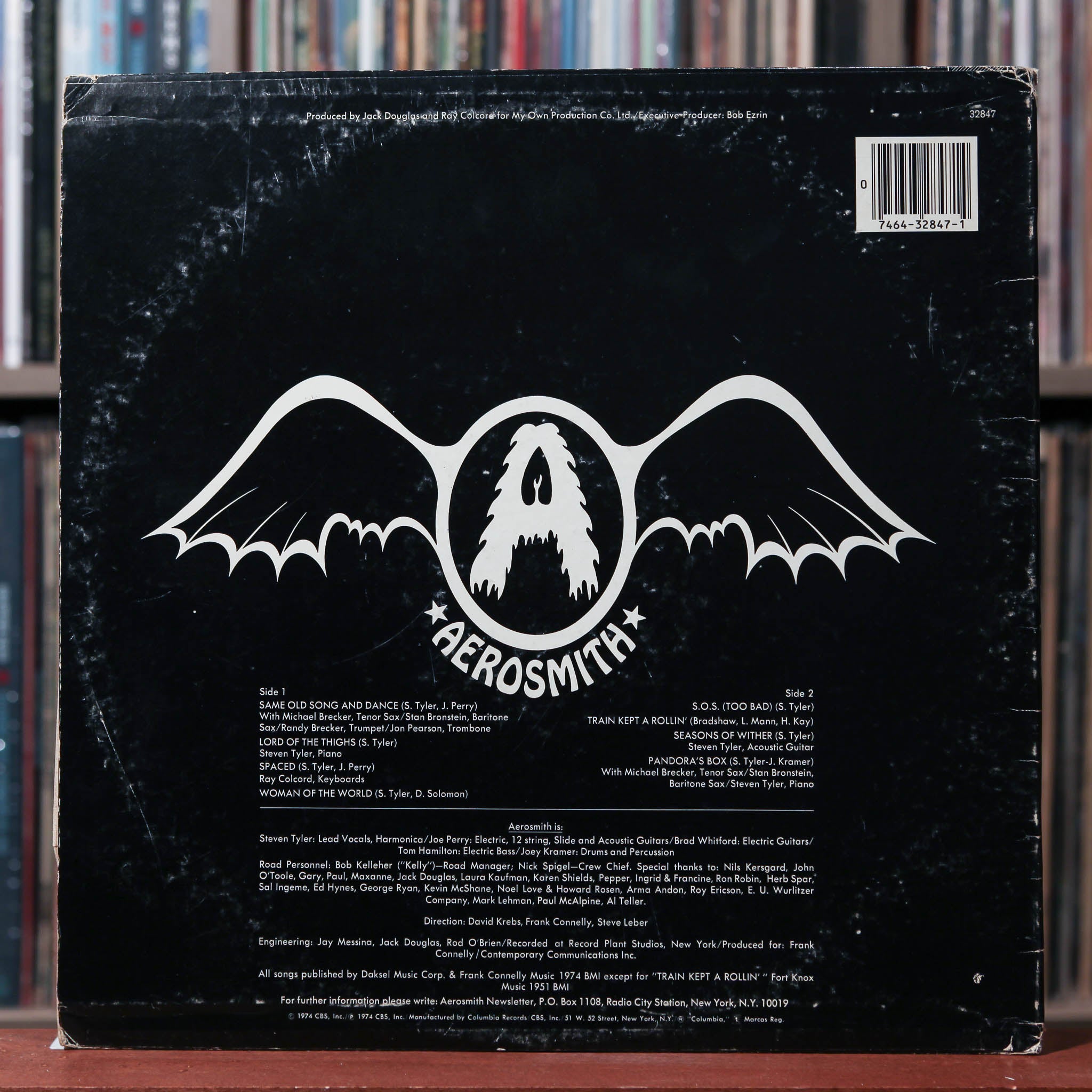 Aerosmith - Get Your Wings - 1974 Columbia, VG/VG