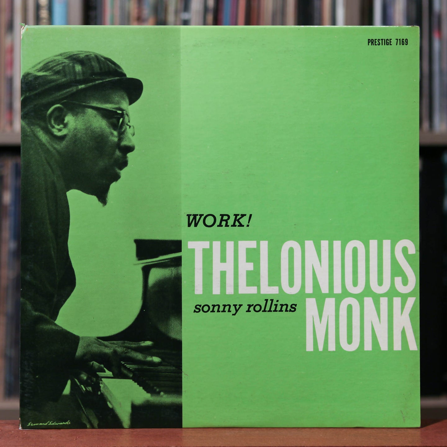 Thelonious Monk - with Sonny Rollins - Work! - 1959 Prestige VG+/VG+
