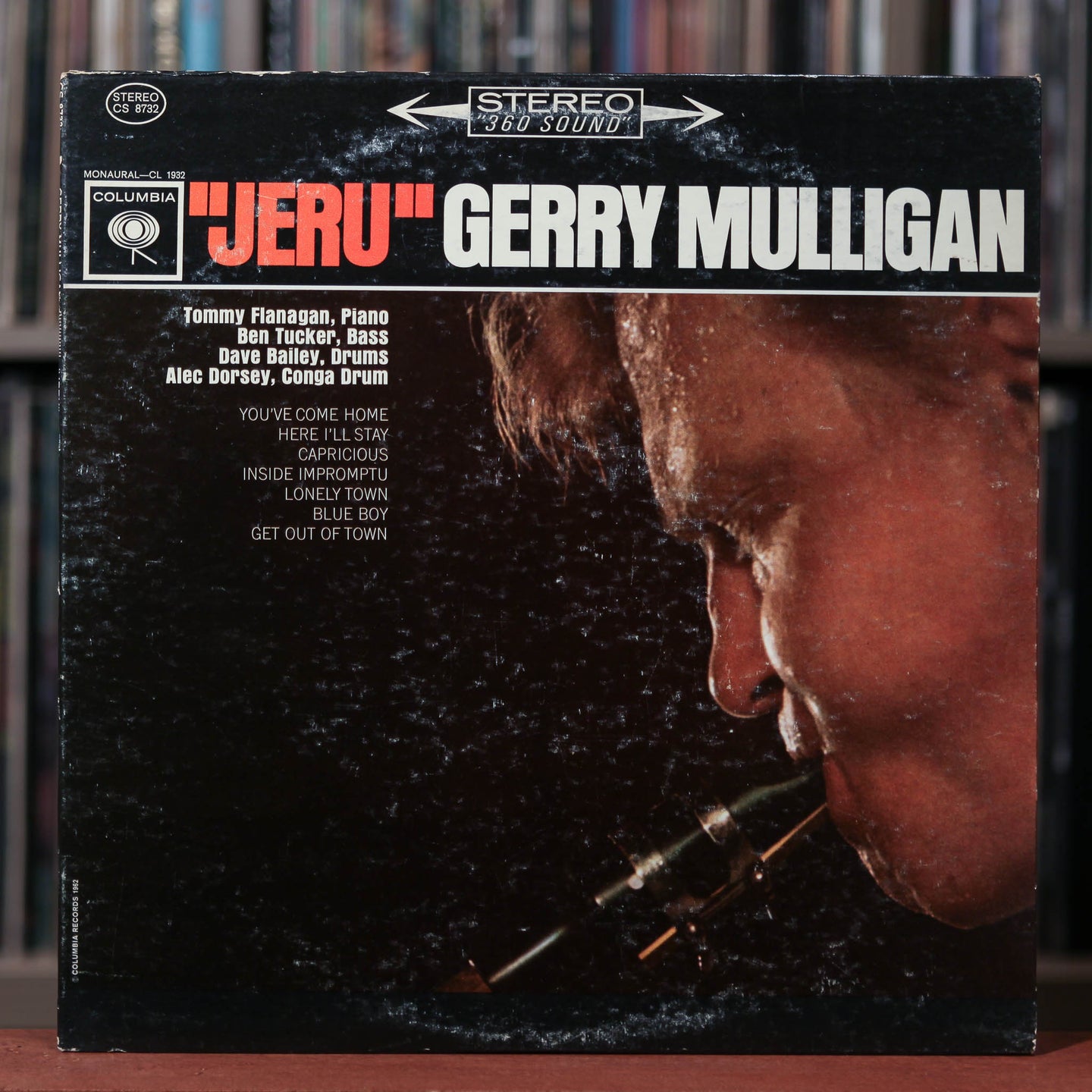 Gerry Mulligan - Jeru - 1963 Columbia, VG+/EX