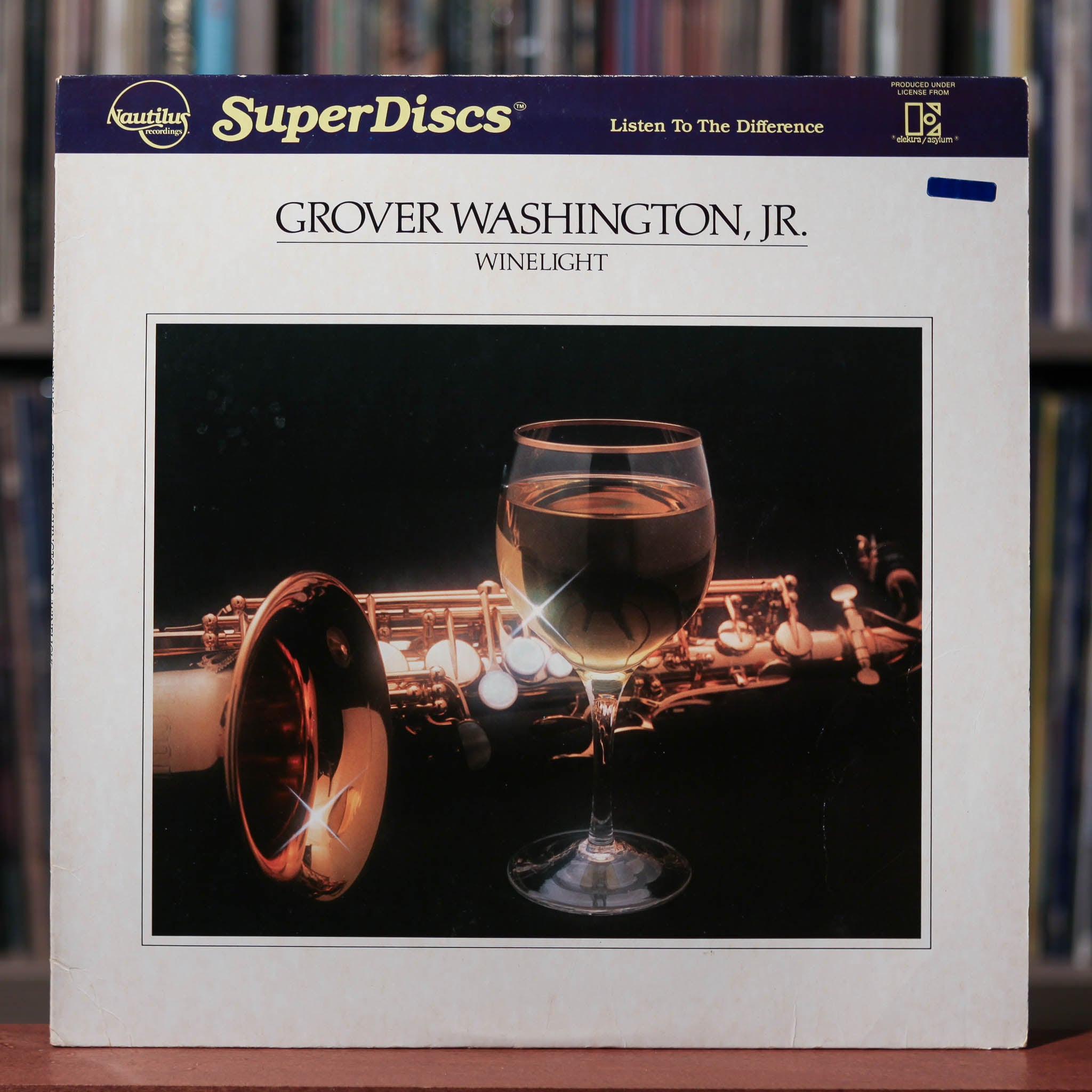 Grover Washington, Jr. - Winelight - SuperDisc - 1980 Elektra, VG/VG